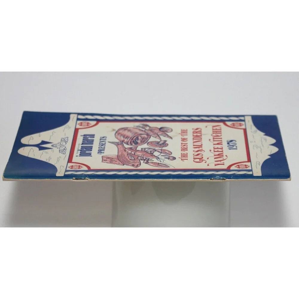 JORDAN MARSH PRESENTS Best of the Gus Saunders Yankee Kitchen 1978 SC Recipes